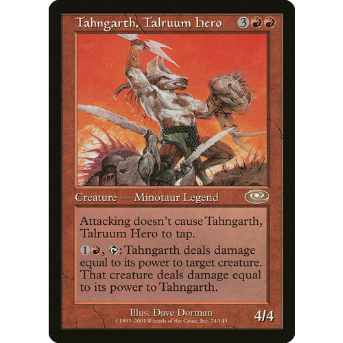 Tahngarth, Talruum Hero FOIL - PLS