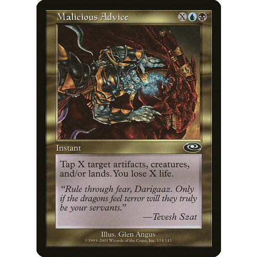 Malicious Advice FOIL - PLS