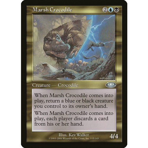 Marsh Crocodile FOIL - PLS