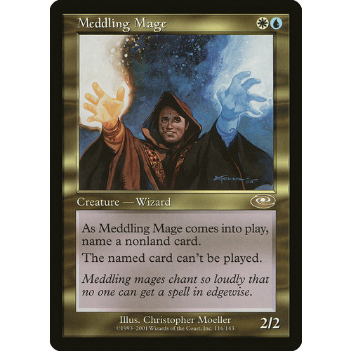 Meddling Mage FOIL - PLS