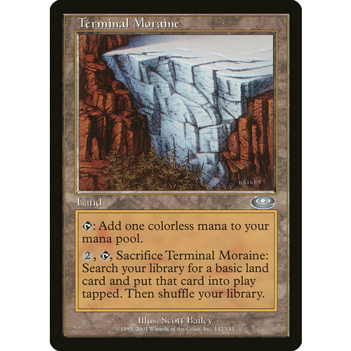 Terminal Moraine FOIL - PLS