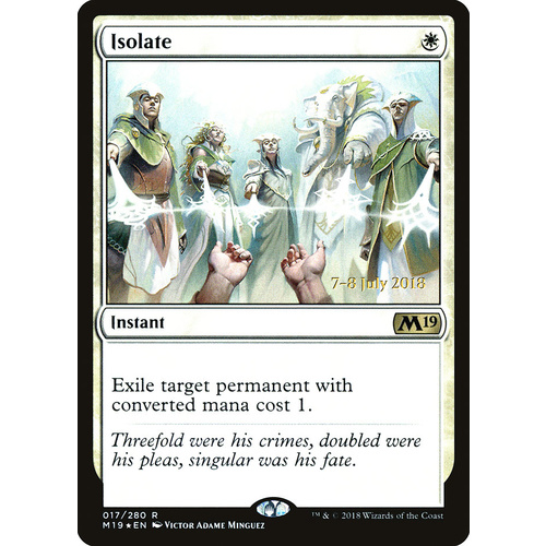 Isolate FOIL - M19