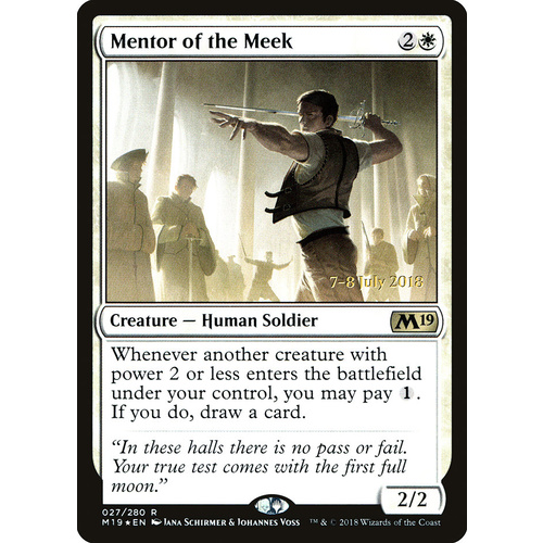 Mentor of the Meek FOIL - M19