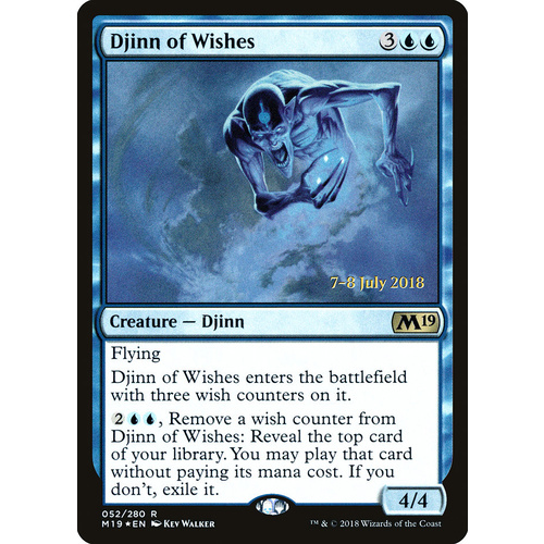 Djinn of Wishes FOIL - M19