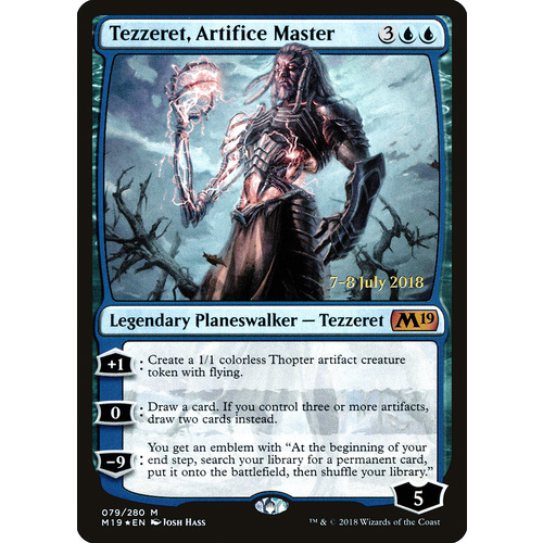 Tezzeret, Artifice Master FOIL - M19