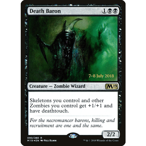 Death Baron FOIL - M19