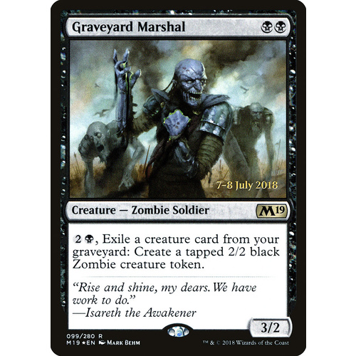 Graveyard Marshal FOIL - M19