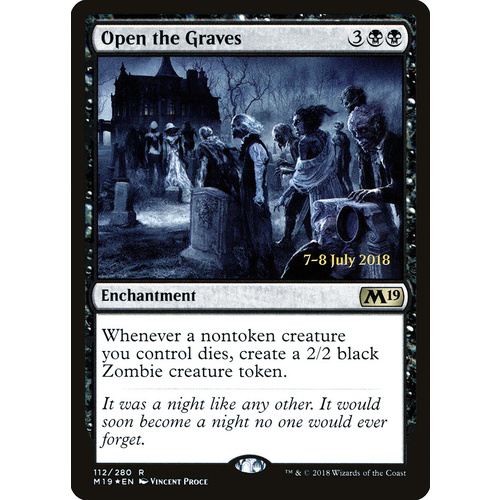 Open the Graves FOIL - M19