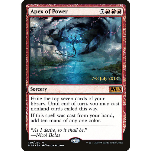 Apex of Power FOIL - M19