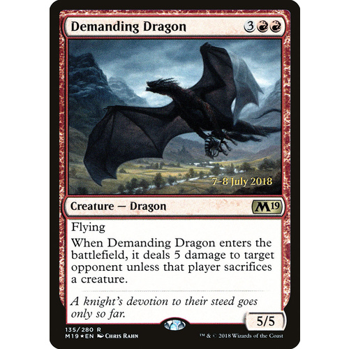Demanding Dragon FOIL - M19