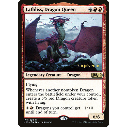 Lathliss, Dragon Queen FOIL - M19