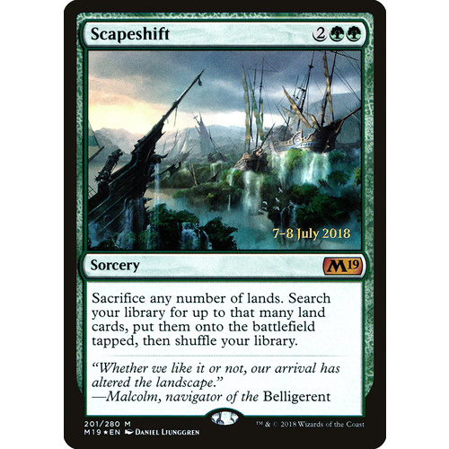 Scapeshift FOIL - M19