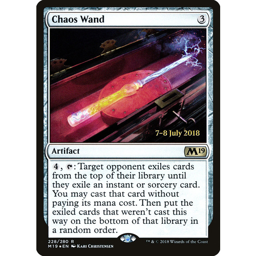 Chaos Wand FOIL - M19