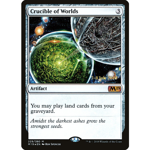 Crucible of Worlds FOIL - M19