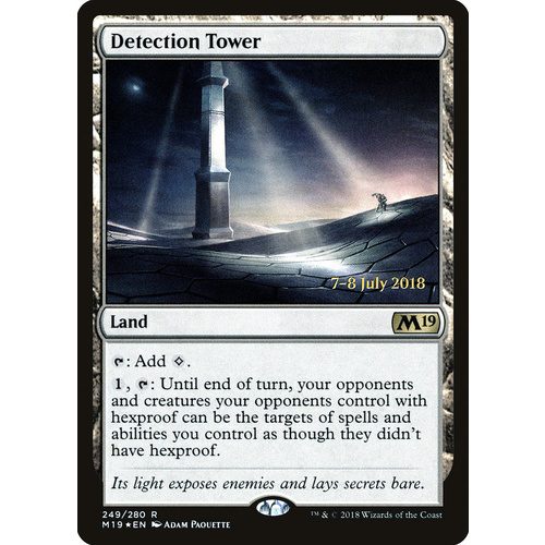 Detection Tower FOIL - M19