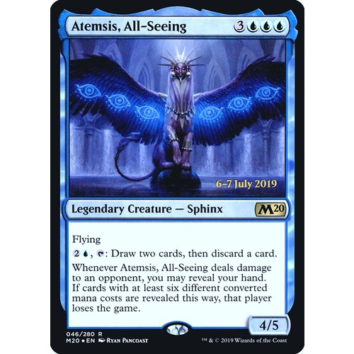Atemsis, All-Seeing (Prerelease) FOIL - M20