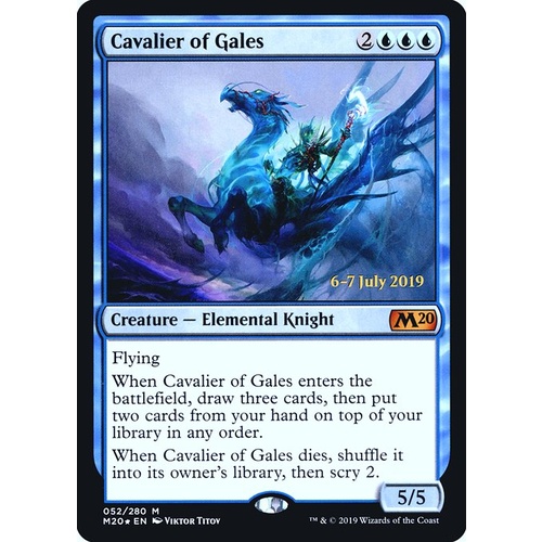 Cavalier of Gales (Prerelease) FOIL - M20