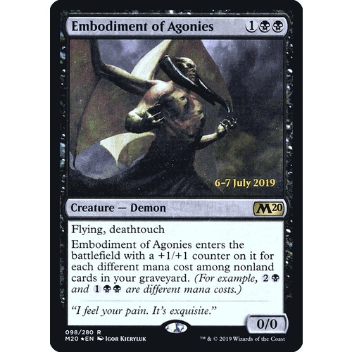 Embodiment of Agonies (Prerelease) FOIL - M20