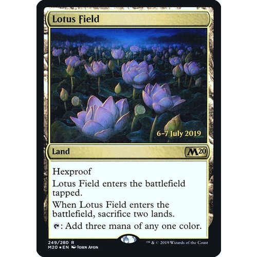 Lotus Field (Prerelease) FOIL - M20