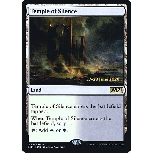 Temple of Silence (Prerelease) FOIL - M21