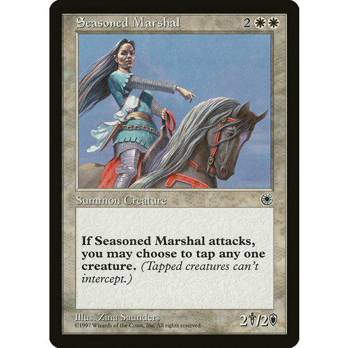 Seasoned Marshal - POR