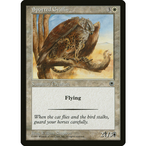 Spotted Griffin - POR