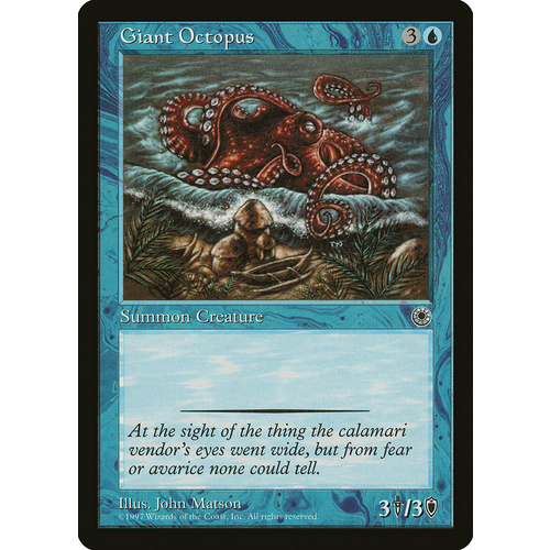 Giant Octopus - POR