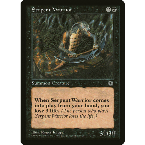 Serpent Warrior - POR