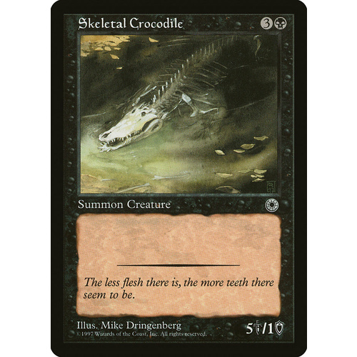 Skeletal Crocodile - POR