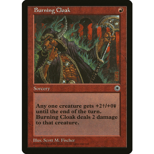 Burning Cloak - POR