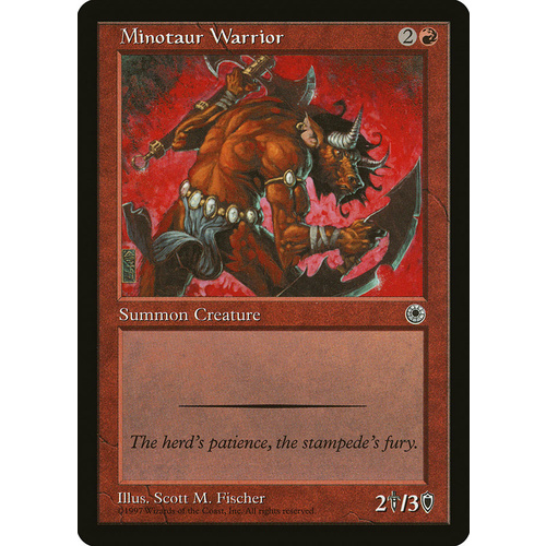 Minotaur Warrior - POR