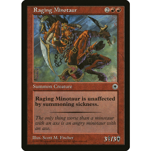 Raging Minotaur - POR