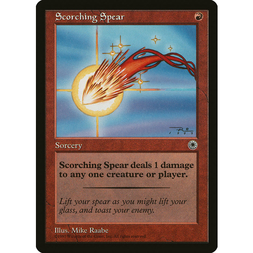 Scorching Spear - POR