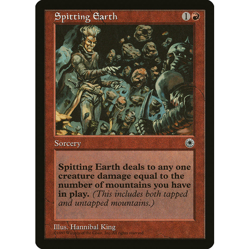 Spitting Earth - POR