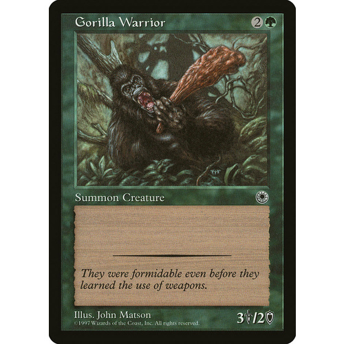 Gorilla Warrior - POR