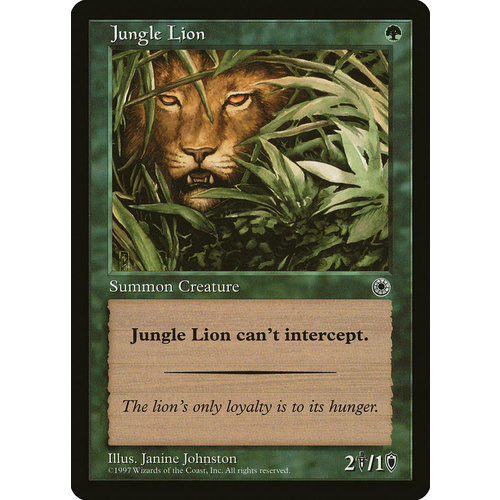 Jungle Lion - POR