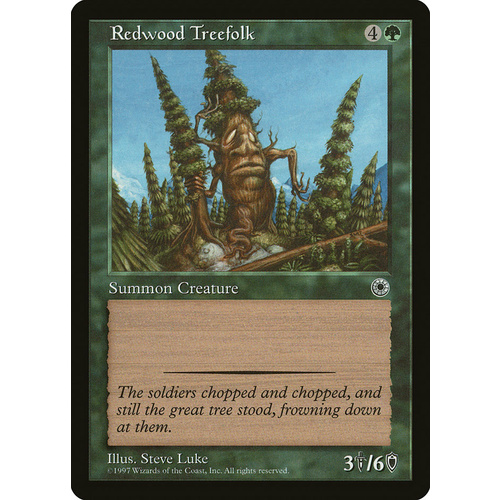 Redwood Treefolk - POR
