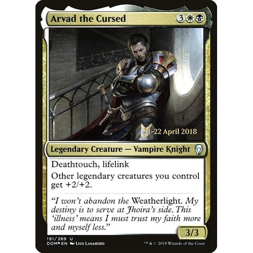 Arvad the Cursed FOIL - PRE