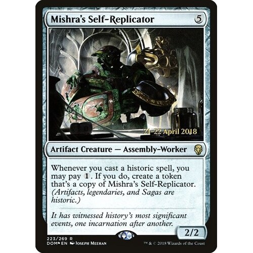 Mishra's Self-Replicator - PRE