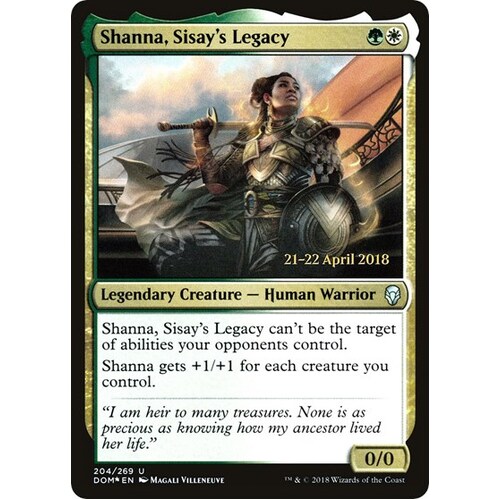 Shanna, Sisay's Legacy - PRE