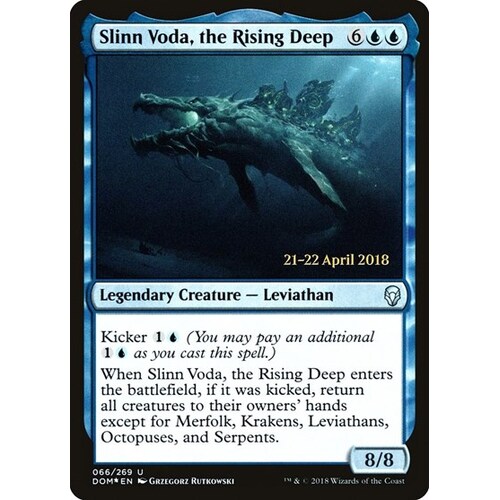 Slinn Voda, the Rising Deep FOIL - PRE