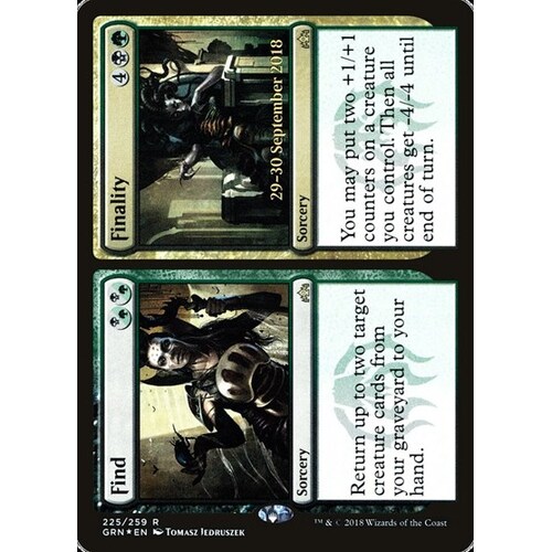 Find // Finality FOIL - PRE