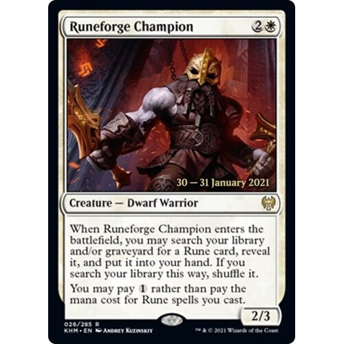 Runeforge Champion - PRE