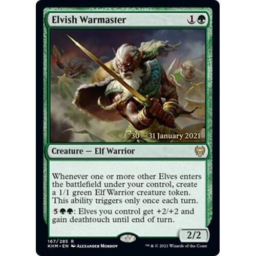 Elvish Warmaster - PRE