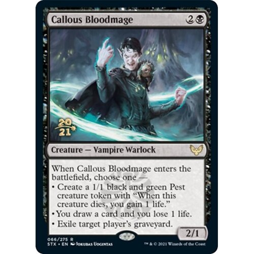 Callous Bloodmage FOIL - PRE
