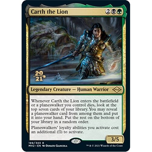 Carth the Lion - PRE