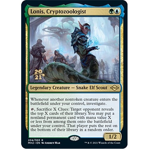 Lonis, Cryptozoologist FOIL - PRE