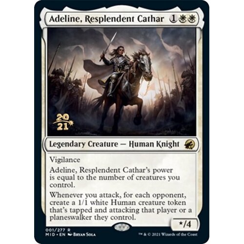 Adeline, Resplendent Cathar FOIL - PRE