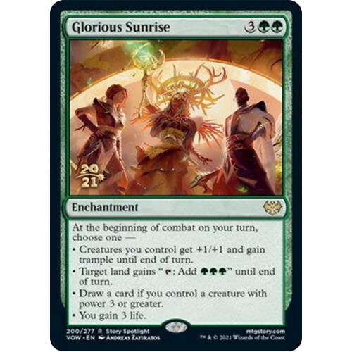 Glorious Sunrise FOIL - PRE