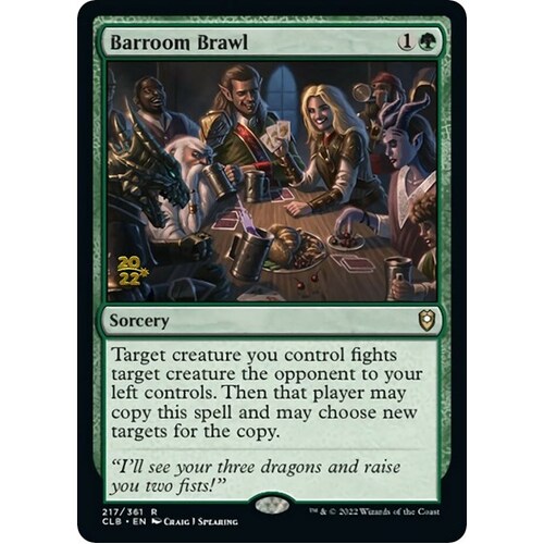 Barroom Brawl FOIL - PRE
